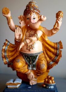 Yantra- dancing Ganesha